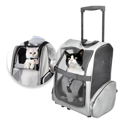 Transportadora Para Mascota Deco Hogar 12087 Con Ruedas | Meses sin interés