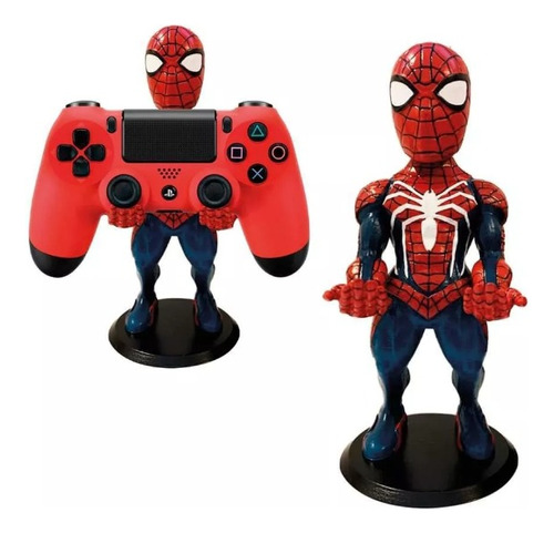 Soporte Para Controles Xbox Play O Celular Spiderman 