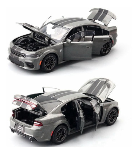 Dodge Charger Srt Hellcat Redeye Miniatura Metal Carros De M