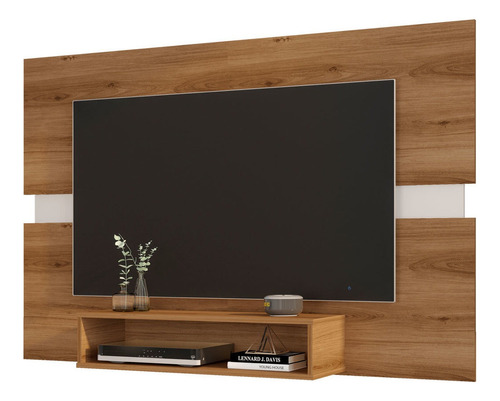 Painel Para Tv Sala Quarto 130cm Mark Flex Color - Móveis Po