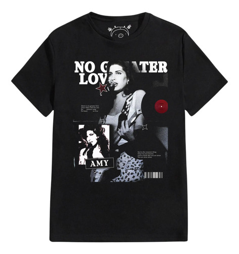 Playera Amy Winehouse T-shirt 12 Aesthetic | Meses sin interés
