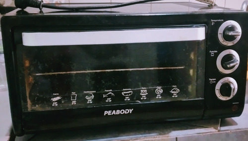 Horno Eléctrico Peabody Completo Usado, Funciona Perfecto