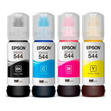 Tinta Original T544 Para Impresora Epson L3110 L3150 65ml 