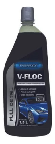 V-floc Shampoo Para Autos Vonixx 1,5 Lt - Sport Shine