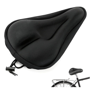 Cojín De Asiento De Gel Para Bicicleta Color Negro | MercadoLibre