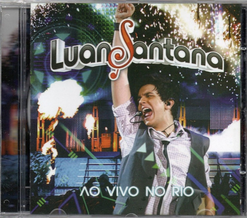 Luan Santana Cd Ao Vivo No Rio Novo Lacrado