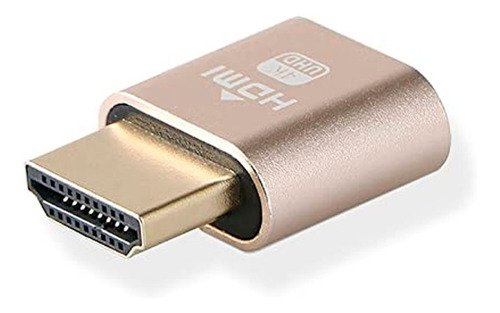 Hdmi Dummy Plug 4k Display Emulador Rtx 3060 Mineria Cripto.