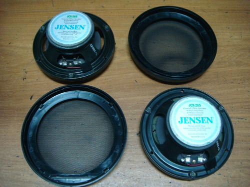 Parlantes Jensen Coaxial Jcx-265 6 1/2 Made In Usa A Reparar