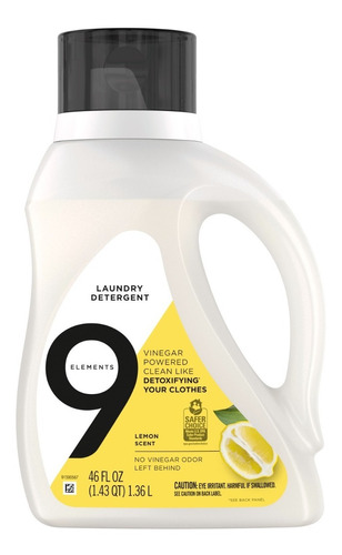 9 Elements Detergente Lemon 1,3lt /6
