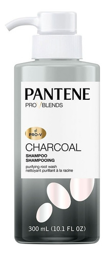  Shampoo Pantene Pro Blends Charcoal X 300 Ml