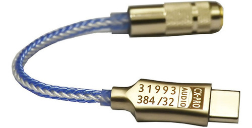 Amplificador De Audífonos Cx31993 Usb Tipo C Dac Azul Con