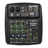 Mesa De Som Custom Sound Cmx4c Usb Bt Mixer Cmx4c 