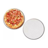 Telas Redondas De Pizza 30cm 100% Aluminio