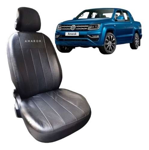 Funda Cubre Asiento Cuero Amarok 2017/2023 C/d Ecoplus 