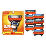 Pack De 8 Cartuchos Para Gillette Fusion 5 Power