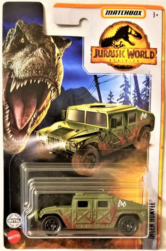 Matchbox Jurassic World Ingen Humvee - 1/64 