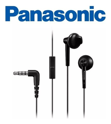 Audífono Panasonic Comfort Fit Rp-tcm55 Color Negro