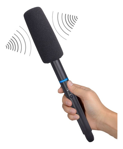 Microfone S/ Fio Para Repórter-usb/android(não Samsung)