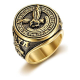 Anillo Aguila Voladora Anillo Aguila Para Hombre Anillo Halc