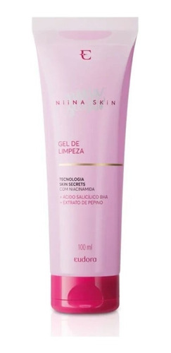 Eudora Niina Secrets Skincare Gel De Limpeza Facial 100ml
