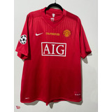 Camisa Manchester United Final Champions 2008 Ronaldo 7