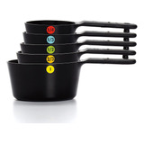 Oxo Good Grips - Tazas Medidoras De Plástico (6 Piezas)