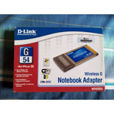 Cartao Pcmcia Wifi D-link Dwl-g630