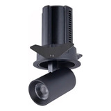 Spot Led Embutir Aiva Retrátil 2700k 12w Irc 97 Preto