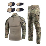 Traje De Entrenamiento Táctico Militar +equipo De Protección