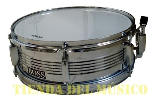 Redoblante Boss Jbs1058 De 14 Metallico Bateria Percusion /