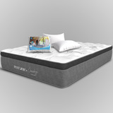 Colchón Restonic Matrimonial Cros + 2 Almohadas Memory Foam