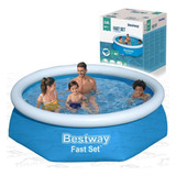 Pileta Inflable Redonda Bestway Fast Set 57448 1880lts Cuota