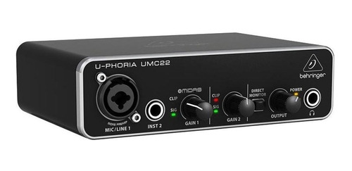 Behringer U-phoria Umc22 Interfaz De Audio Usb Oferta!!
