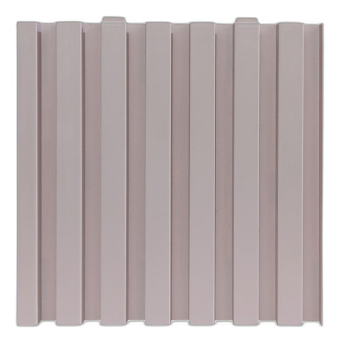 Kit 11 Painel Ripado Nude Rose 30x30 (m) Fita Para Instalar