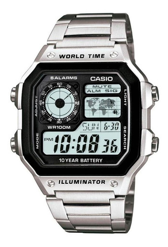 Relógio Casio Masculino Standard Ae-1200whd-1avdf