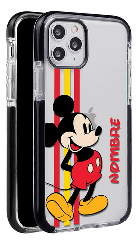 Funda Para iPhone Mickey Mouse Personalizada Con Tu Nombres