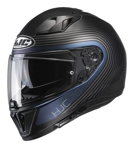 Casco Moto Hjc Integral I70 Surf Doble Visor Avant Motos