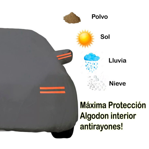 Cobertor Funda De Auto Mitsubishi Lancer Impermeable/uv Prot Foto 3