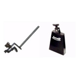 Cowbell 7 Polegadas + Clamp Para Fixar No Bumbo Torelli