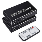 Matrix Hdmi  2x2 4k 60hz Switcher Splitter