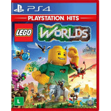 Jogo Lego Worlds Playstation 4 Ps4 Mídia Física 100% Portugu