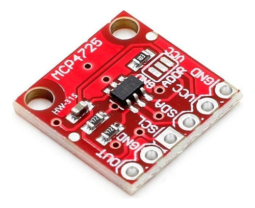 Conversor Digital Para Analógico Dac Mcp4725 Para Arduino