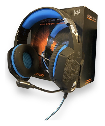 Auriculares Pro Gaming Con Micrófono 7 Rgb Led Colors