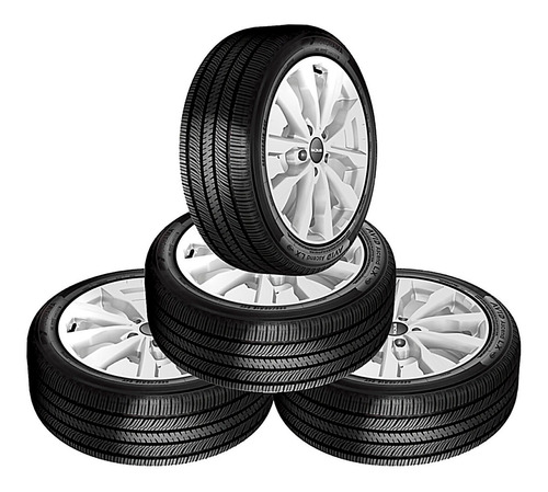 Paquete 4 Llantas 205/55r16 Ascend Lx Yokohama 91h