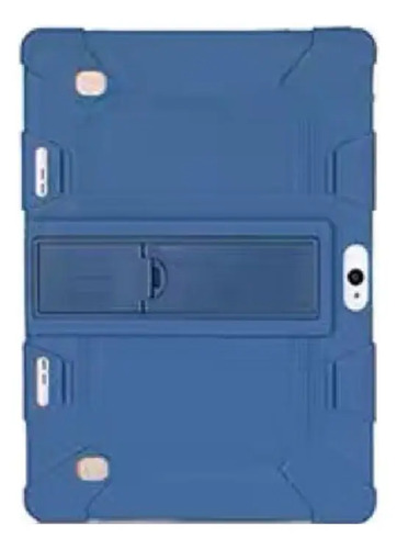 Funda Universal 10.1 Silicona Suave Con Soporte Para Tablet