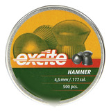Diabolos Balines Excite Hammer 0.177  (4.5mm) X 500 Und
