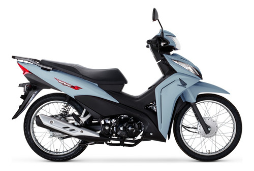 Wave 110s 0 Km Honda Base Freno A Tambor Color Gris Tuamoto