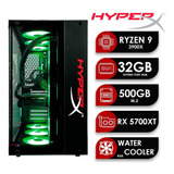 Pc Hyperx Amd Ryzen9 3900x 32gb Ssd 500gb M.2 Radeon Rx 5700