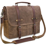 Bolso Marron Para Laptop De 15,6 Pulgadas Newhey