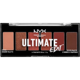 Nyx - Ultimate Edit - Warm Neutrals - Paleta 6 Sombras Color De La Sombra Marrón Oscuro